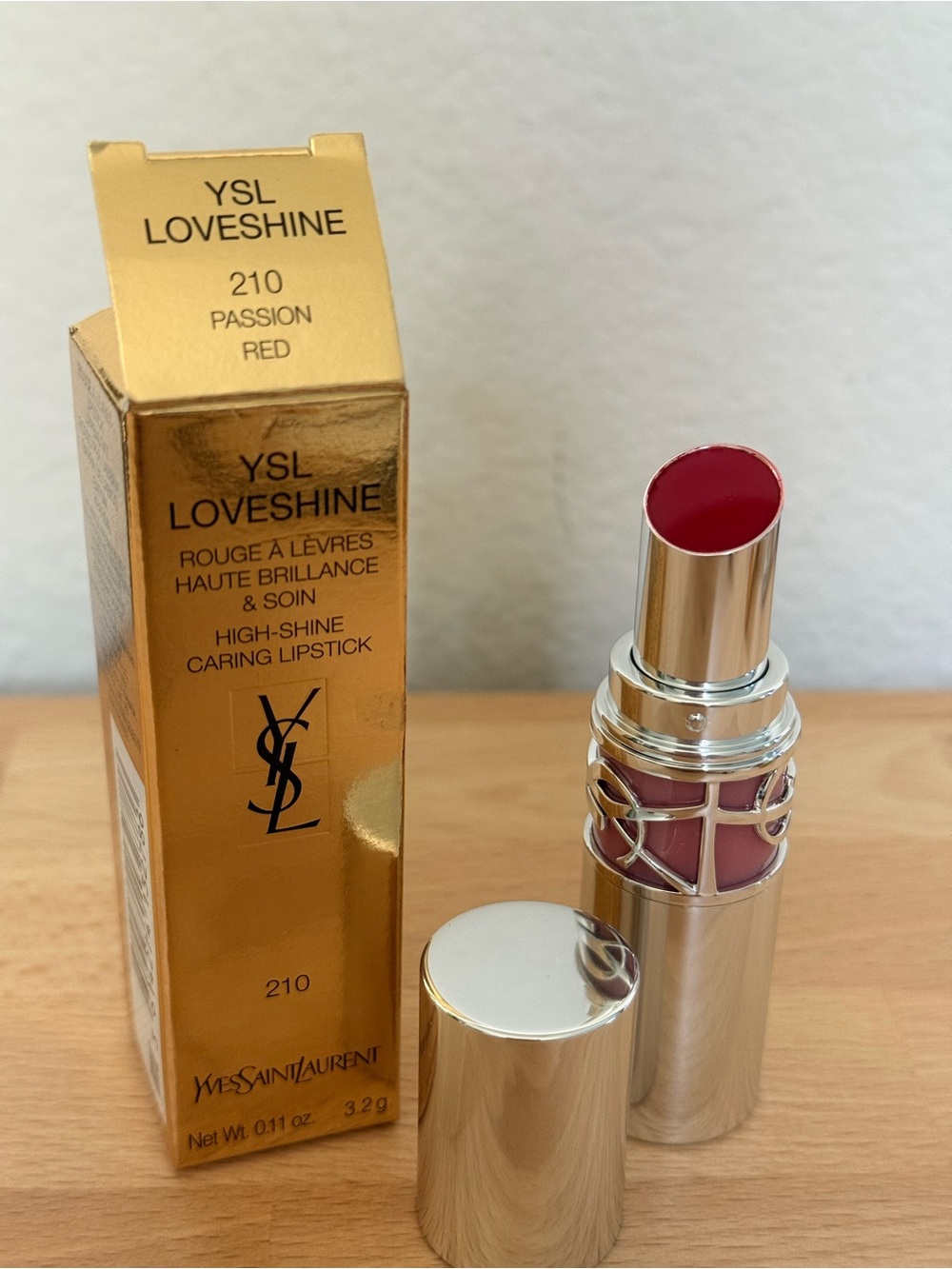 Yves Saint Laurent YSL Loveshine Lipstick - Passion Red (210)